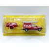 Renault Express CSP Brive Correze Straż Pożarna + Przyczepka Motopompa - skala 1:43 - Hachette